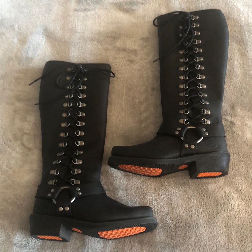 Harley Davidson Motorcycle Riding Boots